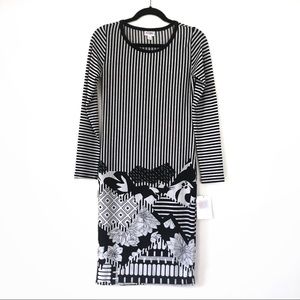 NWT LuLaRoe Debbie Tropical Midi Dress